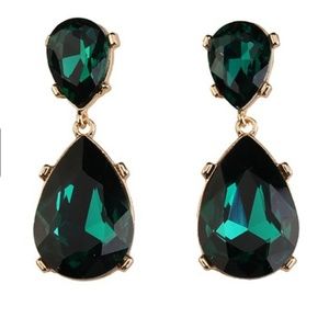 Emerald Drop Earrings